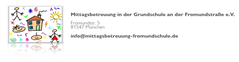 Mittagsbetreuung in der Grundschule an der Fromundstraße